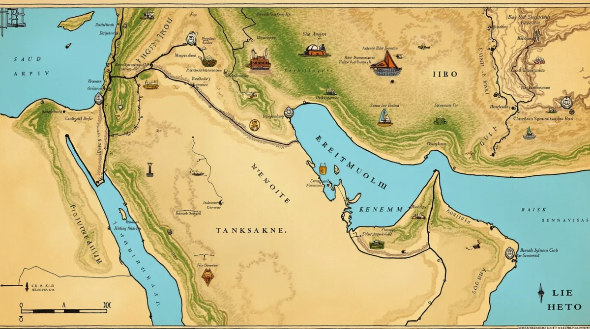 کریدور خلیج فارس در جهان